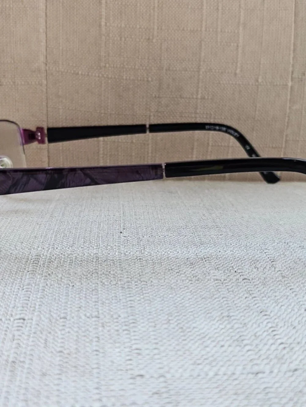 Bulova Women Eyeglasses Frame VIOLET Eyewear HOTCHKISS Glasses Half Rim Frame